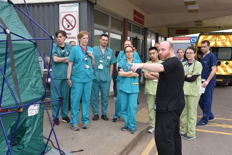 Other image for Exercise tests readiness of emergency services